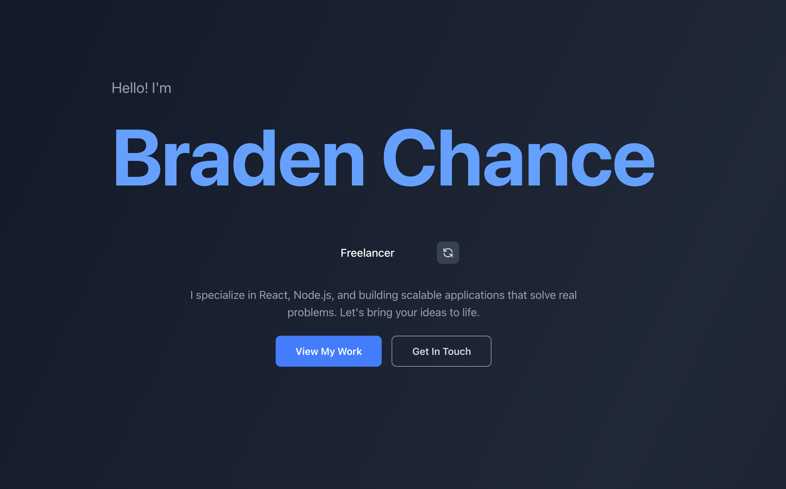 Portfolio Screenshot